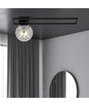 Imago 1C Sort/Grafit loftslampe - Ø14 cm, E14, 230V, uden lyskilde