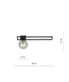 Imago 1C Sort/Grafit loftslampe - Ø14 cm, E14, 230V, uden lyskilde