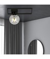 Imago 1D Sort/Grafit loftslampe - Ø14 cm, E14, 230V, uden lyskilde