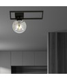 Imago 1D Sort/Grafit loftslampe - Ø14 cm, E14, 230V, uden lyskilde