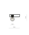Imago 1D Sort/Grafit loftslampe - Ø14 cm, E14, 230V, uden lyskilde