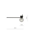 Imago 1F Sort/Grafit loftslampe - Ø14 cm, E14, 230V, uden lyskilde