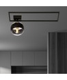 Imago 1A Sort/Stribe loftslampe - Ø14 cm, E14, 230V, uden lyskilde