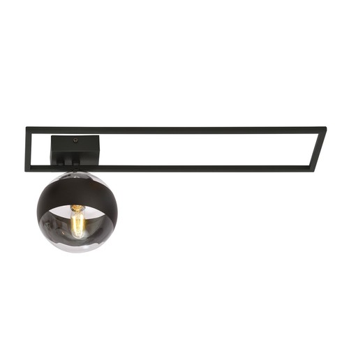 Imago 1B Sort/Stribe loftslampe - Ø14 cm, E14, 230V, uden lyskilde