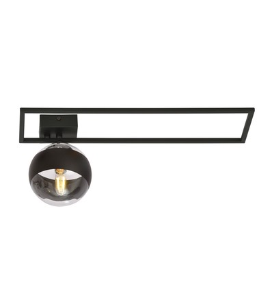 Imago 1B Sort/Stribe loftslampe - Ø14 cm, E14, 230V, uden lyskilde