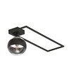 Imago 1B Sort/Stribe loftslampe - Ø14 cm, E14, 230V, uden lyskilde