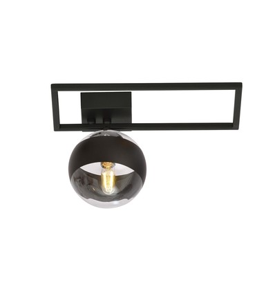 Imago 1D Sort/Stribe loftslampe - Ø14 cm, E14, 230V, uden lyskilde