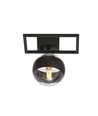 Imago 1E Sort/Stribe loftslampe - Ø14 cm, E14, 230V, uden lyskilde