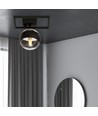 Imago 1E Sort/Stribe loftslampe - Ø14 cm, E14, 230V, uden lyskilde