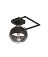 Imago 1E Sort/Stribe loftslampe - Ø14 cm, E14, 230V, uden lyskilde