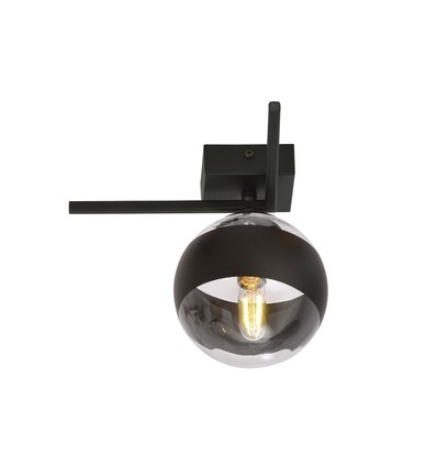 Imago 1G Sort/Stribe loftslampe - Ø14 cm, E14, 230V, uden lyskilde