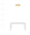 Kenzo 1B loftslampe - Ø14 cm, E14, 230V, uden lyskilde