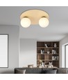 Kenzo 2B loftslampe - Ø14 cm, E14, 230V, uden lyskilde