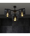Jordan 3 Sort loftslampe - Ø15 cm, E27, 230V, uden lyskilde
