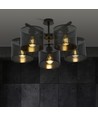 Jordan 5 Sort loftslampe - Ø15 cm, E27, 230V, uden lyskilde