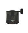 Jordan K1 Sort væglampe - Ø15 cm, E27, 230V, uden lyskilde