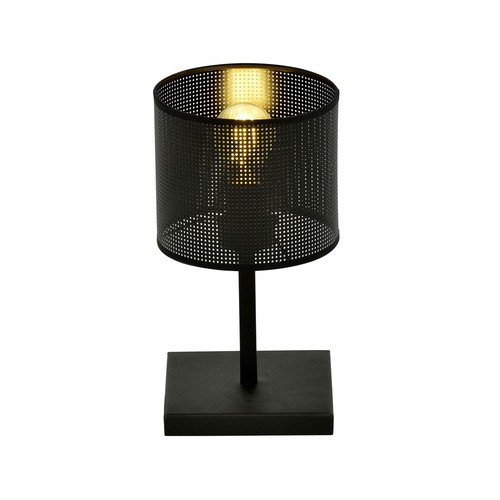 Jordan LN1 Sort bordlampe - Ø15 cm, E27, 230V, uden lyskilde