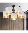 Jordan 5 Hvid/Guld loftslampe - Ø15 cm, E27, 230V, uden lyskilde