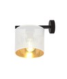Jordan K1 Hvid/Guld væglampe - Ø15 cm, E27, 230V, uden lyskilde