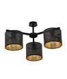 Jordan 3 Sort/Guld loftslampe - Ø15 cm, E27, 230V, uden lyskilde