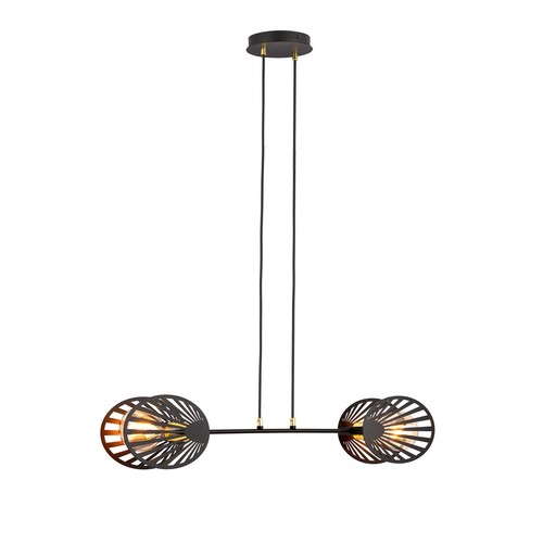 Playa 2 Sort pendellampe - E27, 230V, uden lyskilde