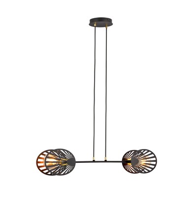 Playa 2 Sort pendellampe - E27, 230V, uden lyskilde
