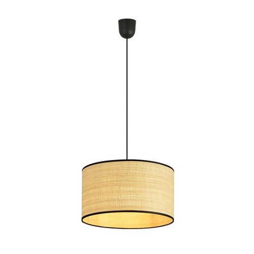 Aston 1 Rattan pendellampe - Ø35 cm, E27, 230V, uden lyskilde