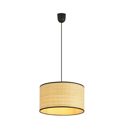 Aston 1 Rattan pendellampe - Ø35 cm, E27, 230V, uden lyskilde