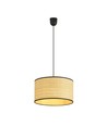 Aston 1 Rattan pendellampe - Ø35 cm, E27, 230V, uden lyskilde