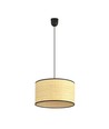 Aston 1 Rattan pendellampe - Ø35 cm, E27, 230V, uden lyskilde
