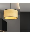 Aston 1 Rattan pendellampe - Ø35 cm, E27, 230V, uden lyskilde