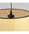 Aston 1 Rattan pendellampe - Ø35 cm, E27, 230V, uden lyskilde
