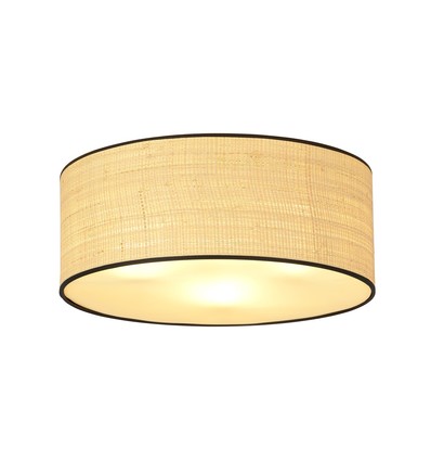Aston 3 Rattan loftslampe - Ø50 cm, E27, 230V, uden lyskilde