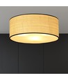 Aston 3 Rattan loftslampe - Ø50 cm, E27, 230V, uden lyskilde