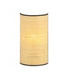 Aston K1 Rattan væglampe - Ø18 cm, E14, 230V, uden lyskilde