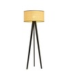 Aston LP1 Rattan gulvlampe - Ø45 cm, E27, 230V, uden lyskilde