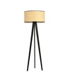 Aston LP1 Rattan gulvlampe - Ø45 cm, E27, 230V, uden lyskilde