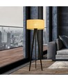 Aston LP1 Rattan gulvlampe - Ø45 cm, E27, 230V, uden lyskilde