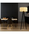 Aston LP1 Cork gulvlampe - Ø45 cm, E27, 230V, uden lyskilde