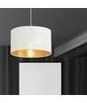 Aston 1 Hvid/Guld pendellampe - Ø35 cm, E27, 230V, uden lyskilde