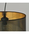 Aston 1 Sort/Guld pendellampe - Ø35 cm, E27, 230V, uden lyskilde