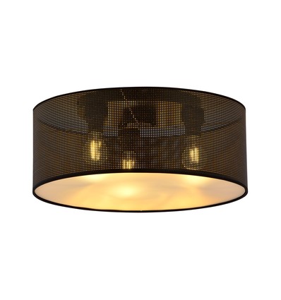 Aston 3 Sort/Guld loftslampe - Ø50 cm, E27, 230V, uden lyskilde