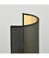 Aston K1 Sort/Guld væglampe - Ø18 cm, E14, 230V, uden lyskilde