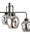 Lukka 4 Sort/Grafit pendellampe - Ø14 cm, E27, 230V, uden lyskilde