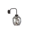 Lukka K1 Sort/Grafit væglampe - Ø14 cm, E27, 230V, uden lyskilde
