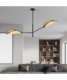 Vene 2 Sort/Rattan loftslampe - Ø12 cm, E14, 230V, uden lyskilde