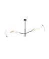 Vene 2 Hvid/Guld loftslampe - Ø12 cm, E14, 230V, uden lyskilde