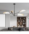 Vene 4 Hvid/Guld loftslampe - Ø12 cm, E14, 230V, uden lyskilde