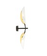 Vene K2 Hvid/Guld væglampe - Ø12 cm, E14, 230V, uden lyskilde