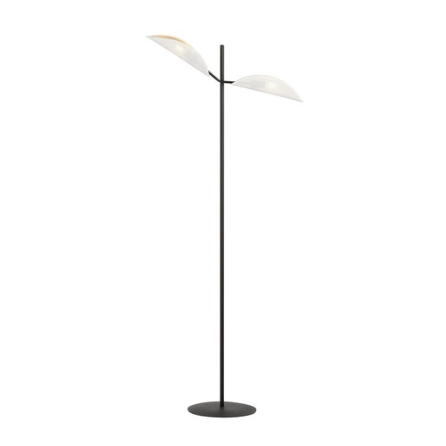 Vene LP2 Hvid/Guld gulvlampe - Ø12 cm, E14, 230V, uden lyskilde